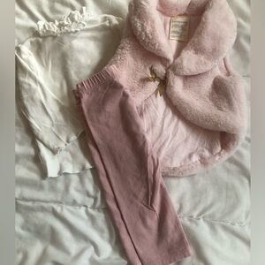 First Impressions 3-6m girls 3-piece outfit